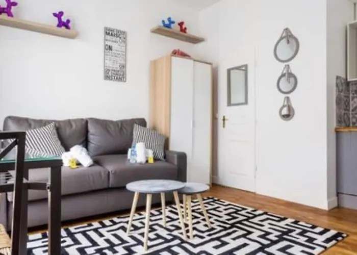 2 Cozy Studio Pere Lachaise Nation